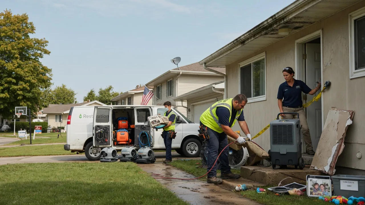 Water Damage Restoration in Lanark, IL near me